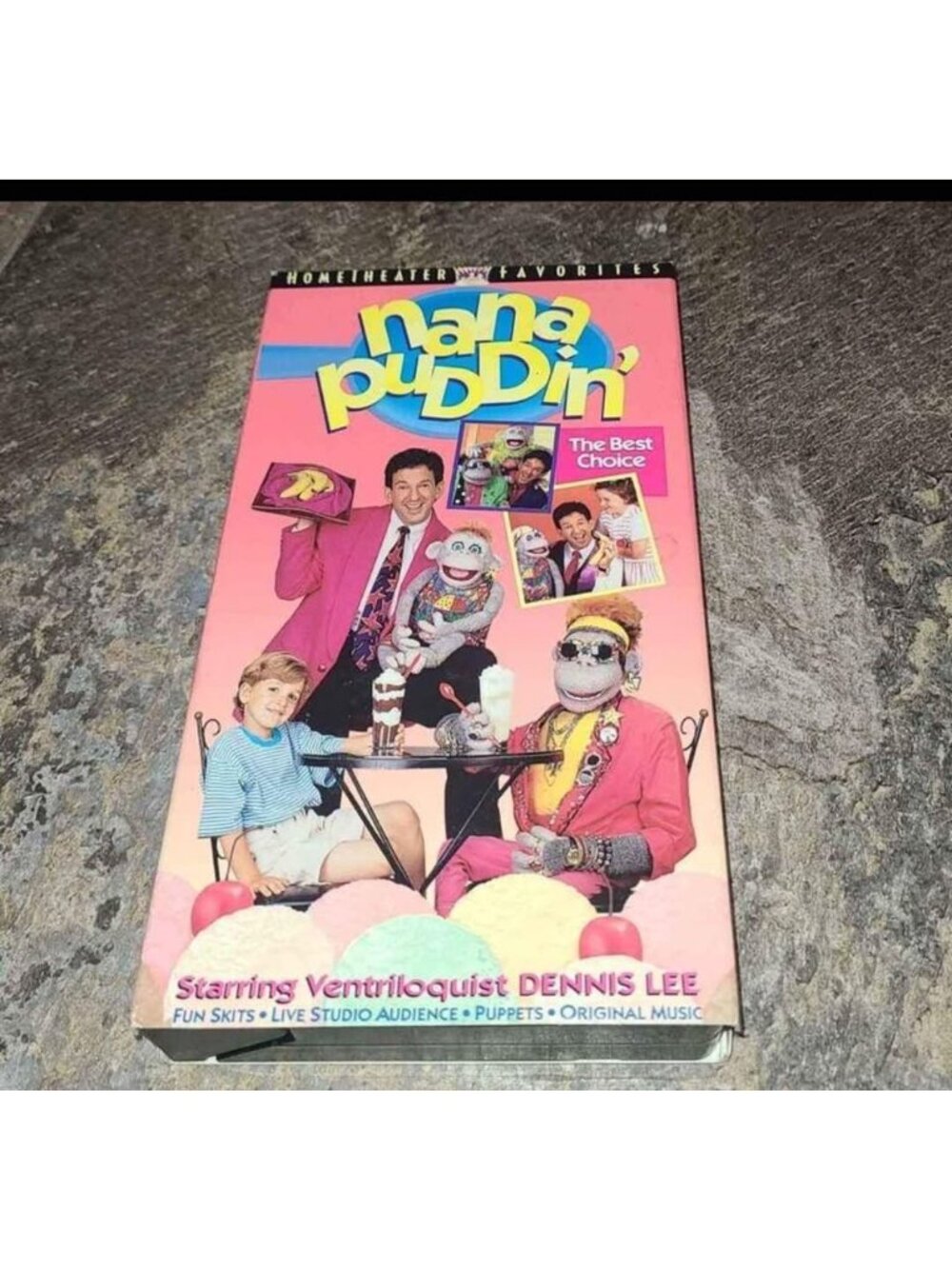 Nana Puddin' the Best Choices VHS Tape Dennis Lee Used RARE  V8
